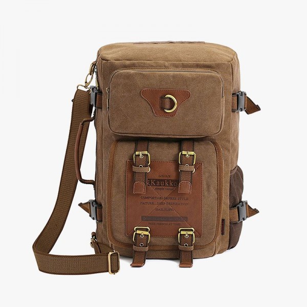 Vintage Rucksack Canvas Backpack