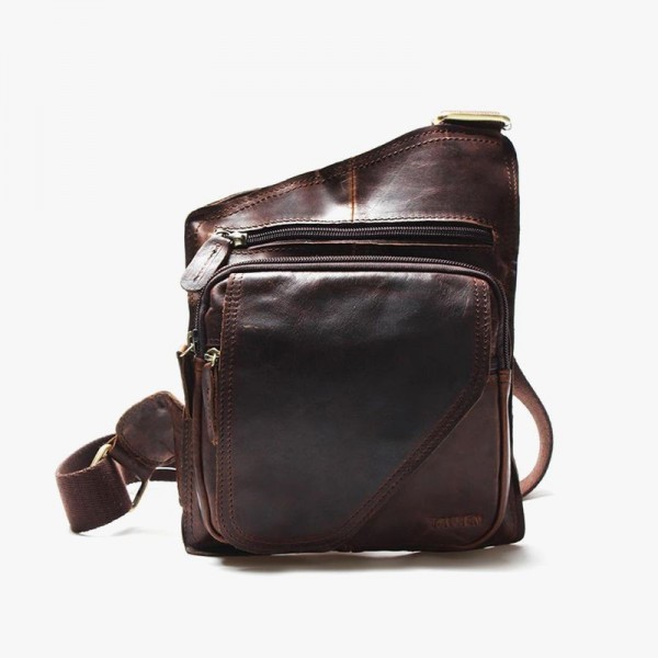 Horse And Cowhide Messenger Bag