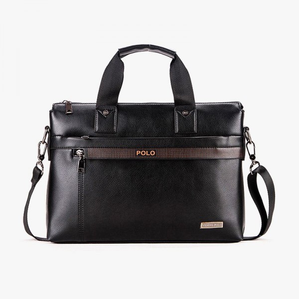 Casual Briefcase Leather Bag Men