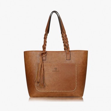 Vintage Shopping Tote Shoulder Handbag Vintage Shopping Tot...