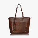 Vintage Shopping Tote Shoulder Handbag