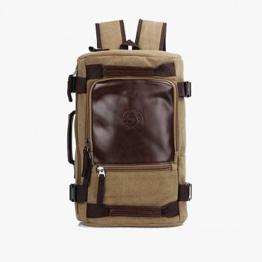 Rucksack Mens Canvas...