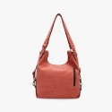 Leather &#038; Canvas Patchwork Handbag Shoulder