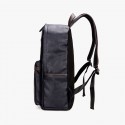 High Capacity Leather Backpack