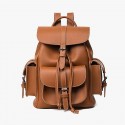 Vintage Rucksack High Quality Leather Backpack