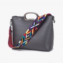 Leather Fashion Colorful Bag Strap Women