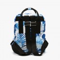 Blue Leaves Printing School Backpacks